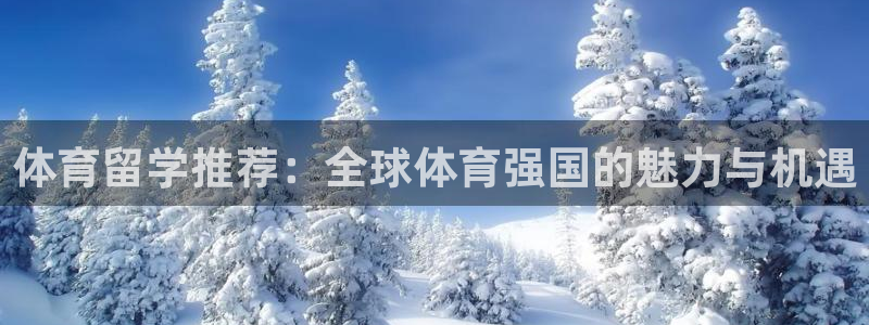 体育留学推荐：全球体育强国的魅力与机遇